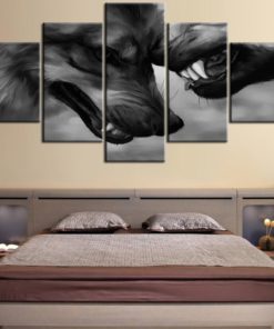 Wolf Wall Decor, Wolf Wall Art, Wolf Canvas Art, Wolf Poster, Wolf Canvas Print, Animal Wall Art, Animal Wall Decor, Animal Canvas Art