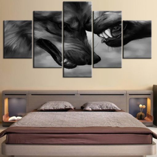 Wolf Wall Decor, Wolf Wall Art, Wolf Canvas Art, Wolf Poster, Wolf Canvas Print, Animal Wall Art, Animal Wall Decor, Animal Canvas Art