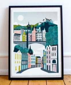 Edinburgh Print | Edinburgh Castle | Travel Gallery Wall