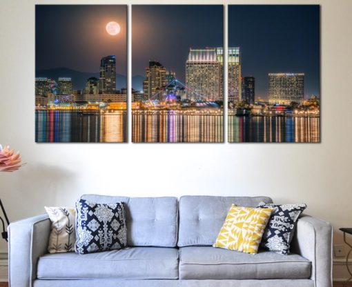 San Diego wall decor San Diego wall art San Diego art San Diego poster San Diego poter print San Diego print Souvenir San Diego Streets SD
