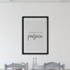 Prosecco print / Quote print / Quote wall art / Quote poster / Typographic print / Prints for the kitchen / Wine print / Prosecco