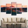 Volcano Wall Art, Mountain Canvas Art, Wall Decor, Multi Panels, Home Decor