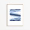 Abstract Art Print Scandinavian Art Navy Blue Art Indigo Wall Art Scandinavian Modern Art Scandinavian Poster Modern Print Abstract Wall Art