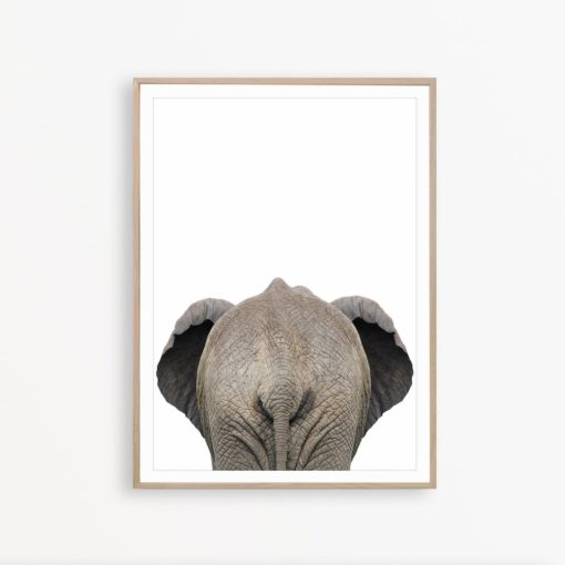 Elephant Print Elephant Printable Bathroom Poster Safari Nursery Print Elephant Decor Safari Print Funny Bathroom Decor Elephant Wall Art