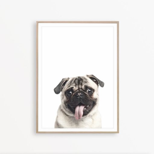 Pug Print Pug Wall Art Pug Picture Pug Art Pug Dog Print Puppy Dog Print Pug Nursery Print Pug Gift Dog Poster Pug Decor Puppy Wall Art