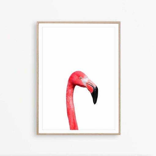Pink Flamingo Print Flamingo Wall Art Flamingo Poster Pink Wall Art Pink Tropical Wall Art Tropical Print Flamingo Wall Decor Flamingo Art