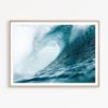 Waves Print Surf Print Ocean Wall Art Coastal Print Coastal Wall Decor Blue Ocean Print Ocean Printable Ocean Poster Blue Water Print