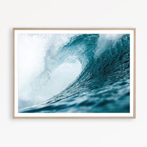 Waves Print Surf Print Ocean Wall Art Coastal Print Coastal Wall Decor Blue Ocean Print Ocean Printable Ocean Poster Blue Water Print