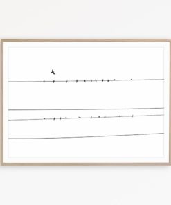 Scandinavian Modern Print Modern Minimalist Wall Art Print Bird Print Scandinavian Poster Minimalism Print Art Minimal Print Minimalist Art
