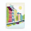 Amsterdam Print | Amsterdam Wall Art | Amsterdam Canal Print | Bloemgracht Print | Amsterdam Canal Art | Amsterdam Cityscape Print