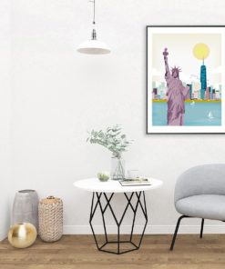 Statue of Liberty Print | Statue Of Liberty Wall Art | New York Print | NYC Print
