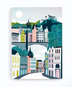 Edinburgh Print | Travel Gallery Wall | Edinburgh Canvas