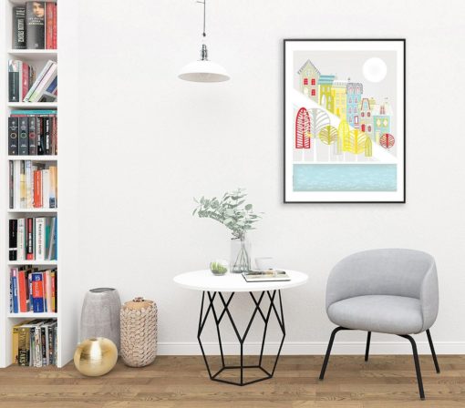 San Francisco Art | California Wall Art | Painted Ladies | Travel Gallery Wall