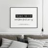 Wake me up espresso martini quote print - Espresso martini print - Naomi Campbell print - Coffee quotes prints - Coffee lovers gift - Type