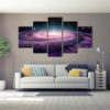Universe Wall Art, Stars Canvas Art, Galaxy Wall Decor, Space Home Decor, Space Lover, Split Canvas, Stars Multi Panel, Large Framed Poster