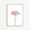Floral Print Pink Peony Print Pink Bedroom Decor Scandinavian Print Farmhouse Print Peony Wall Art Bedroom Poster Farmhouse Art Pastel Print