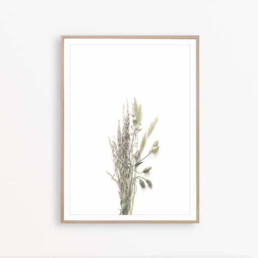 Dried Flowers Print Botanical Wall Art Herb Print Farmhouse Print Wildflower Print Rustic Home Decor Minimalist Print Farmhouse Art Print