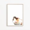 Guinea Pig Print Guinea Pig Wall Decor Cavy Print Guinea Pig Portrait Baby Animal Wall Art Hamster Decor Guinea Pig Poster Guinea Pig Art