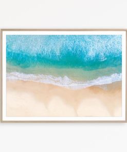 Aerial Beach Print Beach Art Ocean Art Coastal Poster Beach Printable Coastal Photography Beach Wall Art Ocean Printable Beach Decor