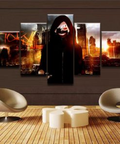 Tokyo Ghoul Ken Kaneki Rize Kamishiro Touka Kirishima Arima 5 Piece Manga Anime Canvas Home Decor Wall Art Poster Print Panel Wall Hanging