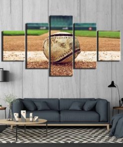 Baseball Field Wall Art, Canvas Set, Baseball Decor, Multi Panels, Large Wall Art, Teenager Room Decor, Man Cave Decor, Baseball Lover Gift