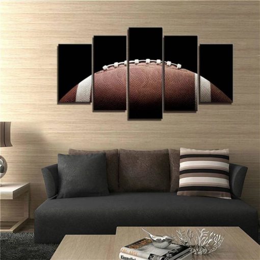 Football, Wall Decor, American, Rubgy, Football Canvas Set,American Football, Sports, Multi Panel, Man Cave Decor, Gift for Him