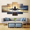 Airplane Wall Art, Plane Canvas Set, Airbus, 5 panel Canvas,  Wall Decor, Home Decor, Office Wall Art, Airplane Lover Gift