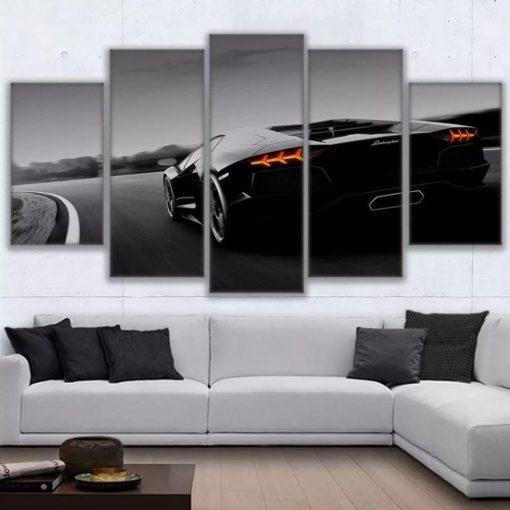 Sports Car Wall Art, Car Canvas Art, Wall Decor, Multi Panel, Canvas Print, Gift For Him, Race Car, Split Canvas, Car Lover Gift
