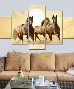Wild Horses Canvas Art Ready To Hang Option
