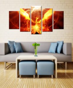Wild Horses Running Wild West Animals Framed. 5 Piece Canvas. Five Panel. Canvas Art. Wall Art. Home Decor. For Her. For Him. Gift.