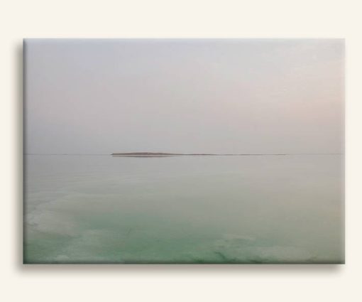 Sunrise at the Dead Sea photography print on canvas - Minimalist photography print gallery wrap canvas - housewarming gift