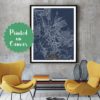 AREQUIPA Peru CANVAS Large Art City Map Arequipa Peru Art Print poster map art jt JackTravelMap