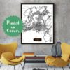 HIROSHIMA Japan CANVAS Large Art City Map Hiroshima Japan Art Print poster map art jt Wall Art Home Decor Hapava