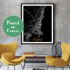 WOLLONGONG Australia CANVAS Large Art City Map Wollongong Australia Art Print poster map art jt Wall Art Home Decor Hapava
