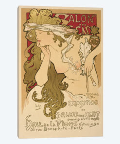 Salon Des Cent: 20th Exposition Vintage Poster