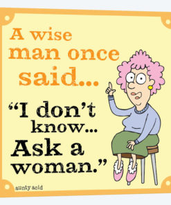 A Wise Man Once Said