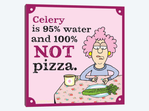 Celery Is Not Pizza
