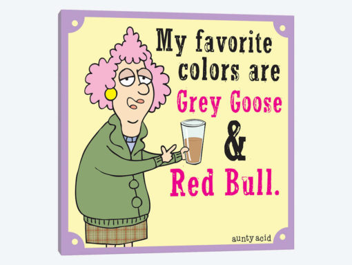 Favorite Colors - Grey Goose & Red Bull
