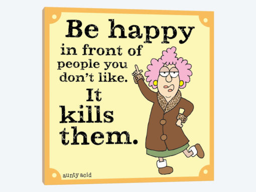 Be Happy In Front Of People You Don't Like