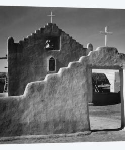 Church, Taos Pueblo, New Mexico, 1941