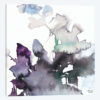 Watercolor Floral Pink Purple Trio III