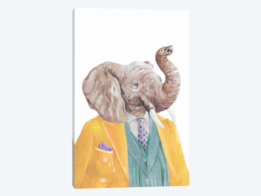 Golden Coated Elephant