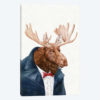 Moose In Navy Blue