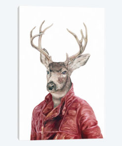 Deer In Leather