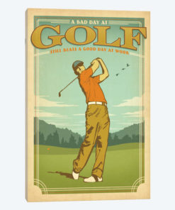 Bad Day At Golf vs. Good Day At Work