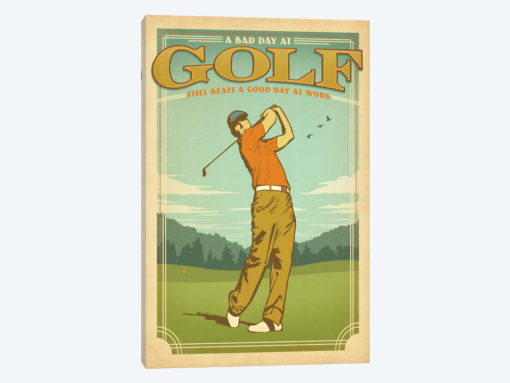 Bad Day At Golf vs. Good Day At Work