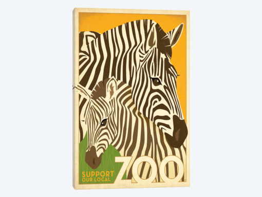 Support The Zoo (Zebra)