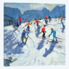 Busy Ski Slope, Lofer