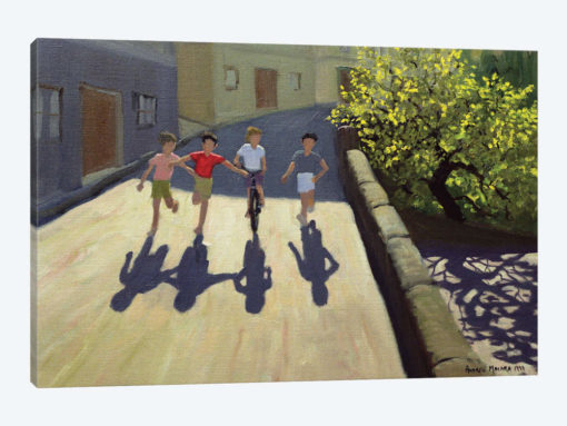 Children Running, Lesbos