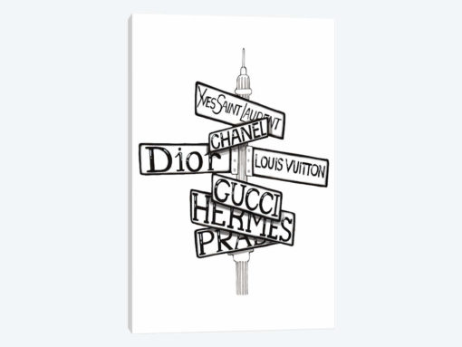 Designer Street Sign